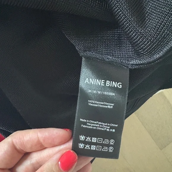 ANINE BING GIORGIO SWEATER TANK Size M - Picture 7 of 7